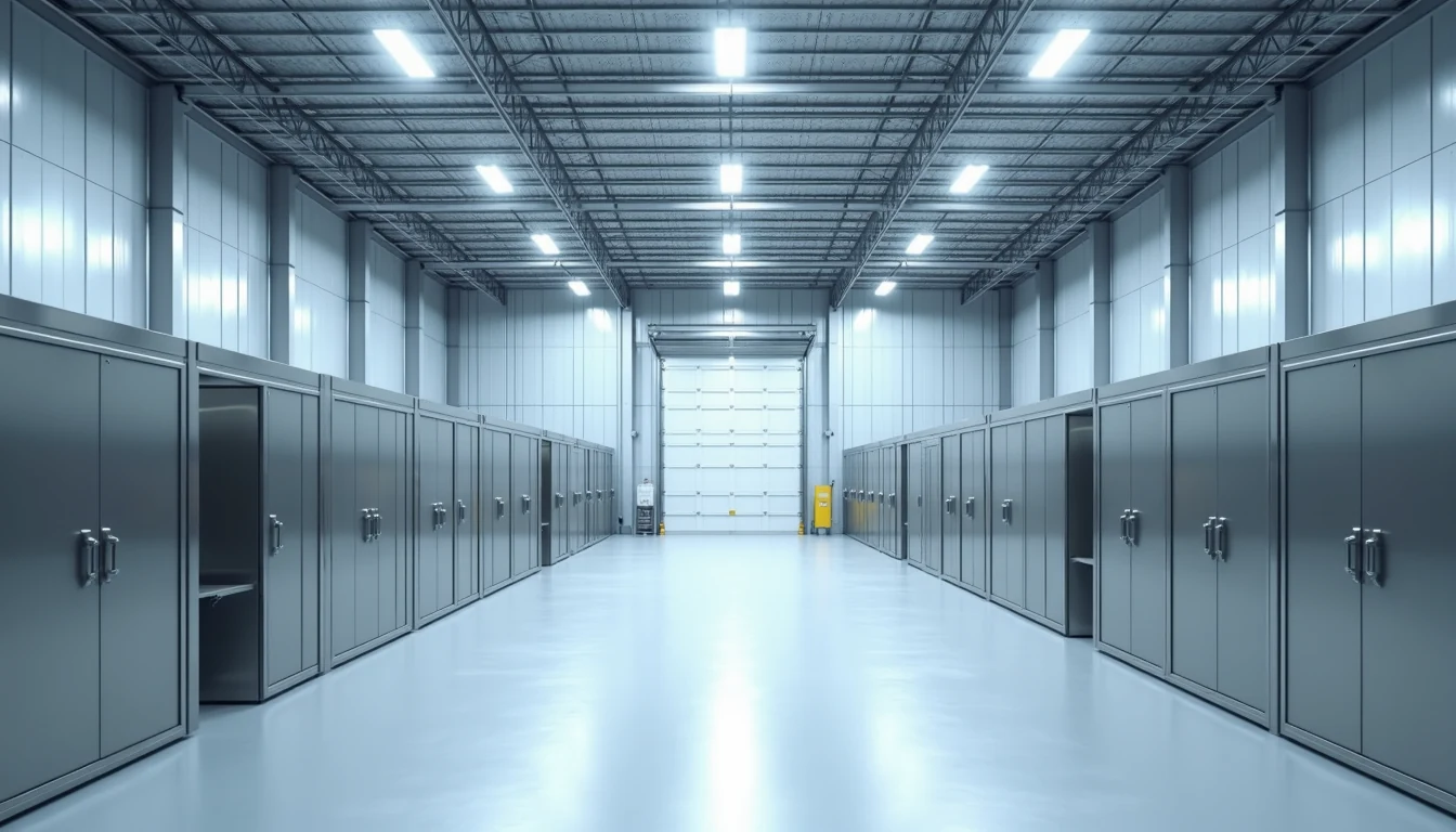 Endüstriyel soğutma sistemleri soğuk hava deposu iç mekan