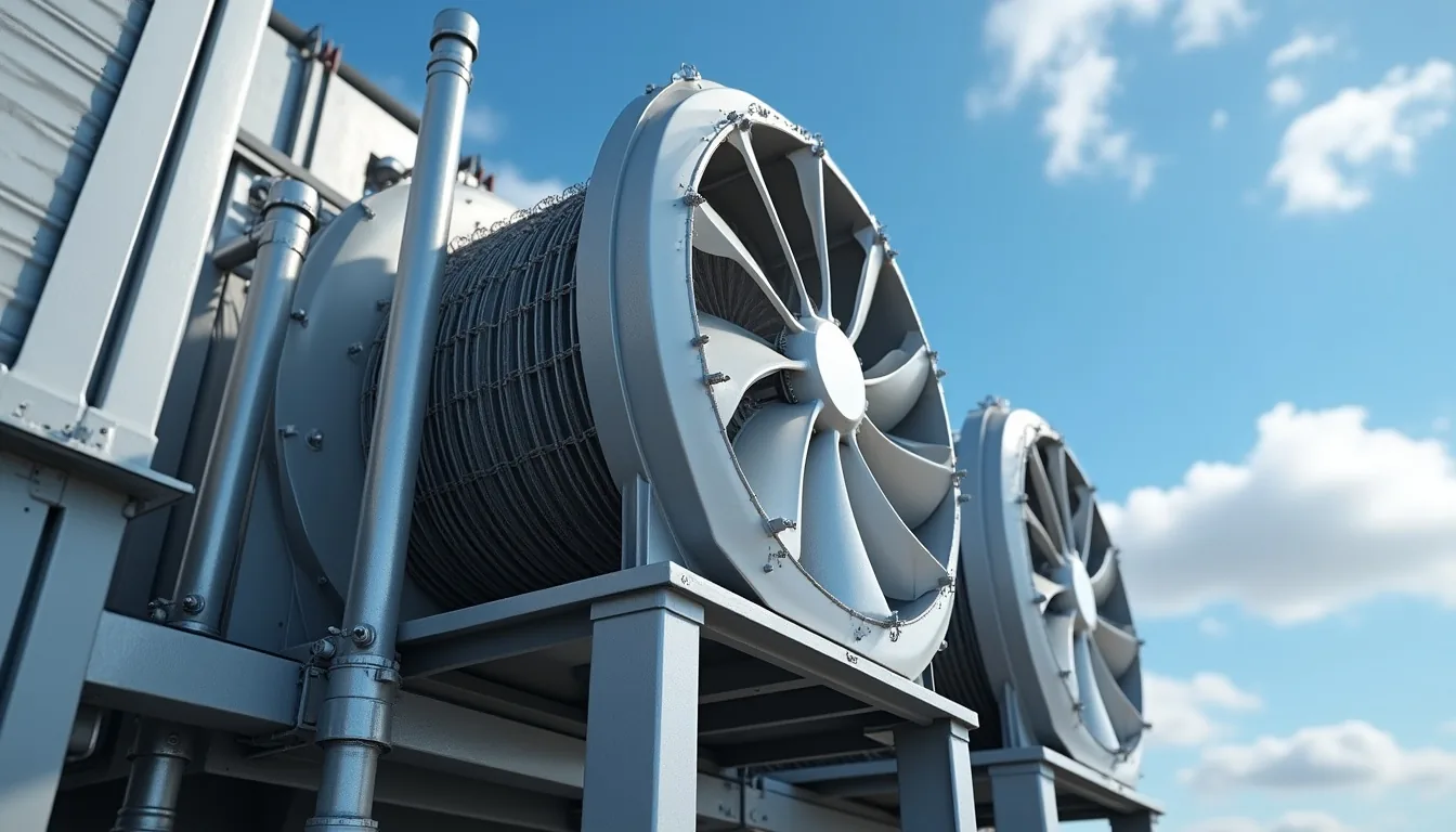 Soğutma sistemi kondenser ünitesi dış ortam bakımı